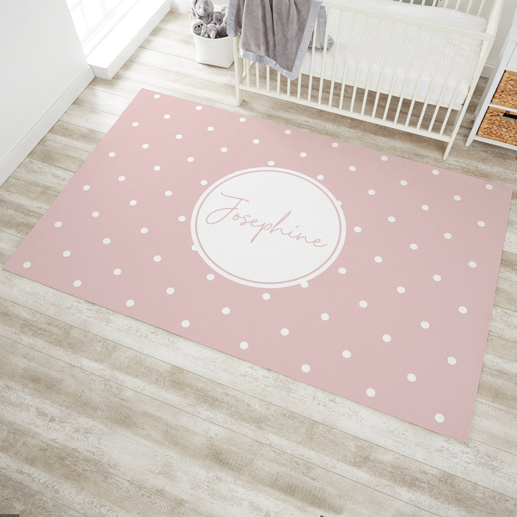 Personalized store nursery rug